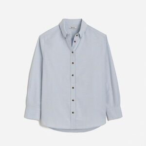 Madewell Oversized Button-Up Shirt in Oxford